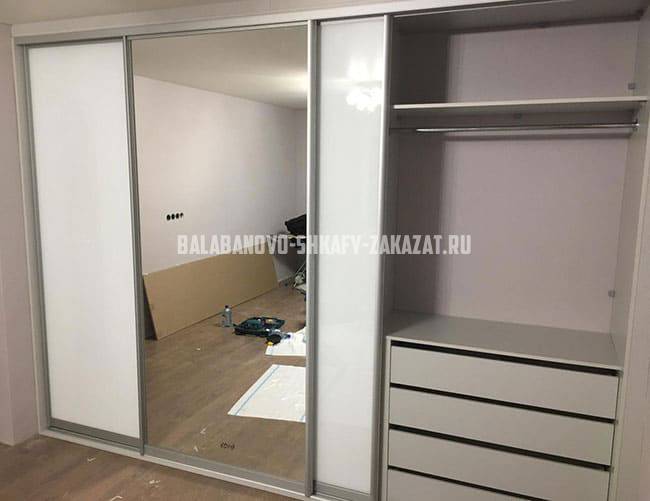 Встроенные шкафы на заказ Балабаново